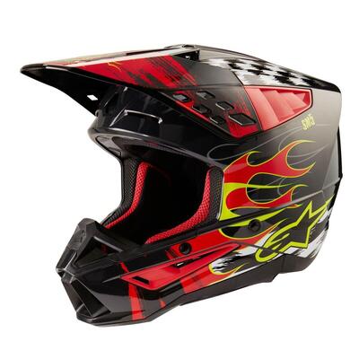 Casco cross Alpinestars S-M5 RASH HELMET ECE 22.06