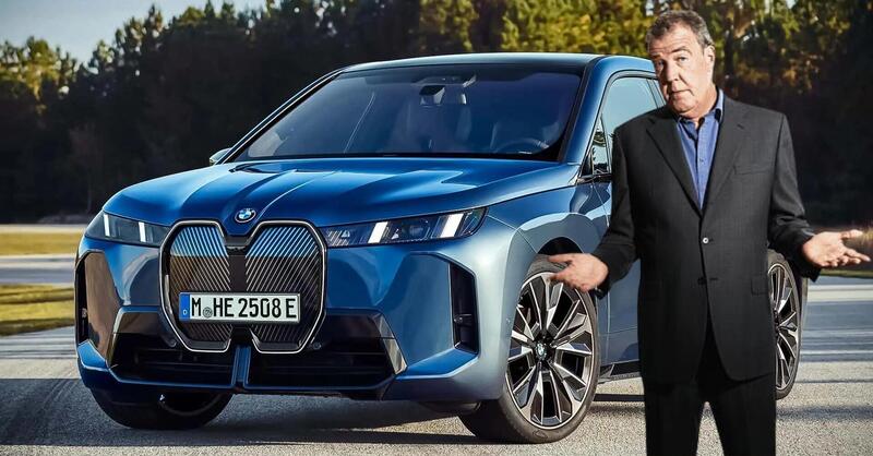 Jeremy Clarkson alla guida della BMW iX: &ldquo;Brutta e scomoda da usare&rdquo;, ma la guida &egrave; sorprendente