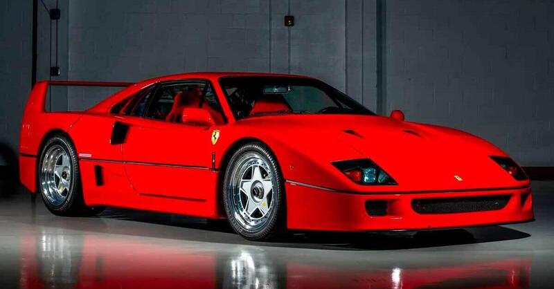 Ferrari F40 da oltre 5 milioni acquistata a Miami: ora rischia il sequestro per un contenzioso internazionale