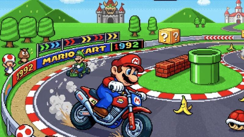 La F1 alla Super Mario Kart allarma anche noi motociclisti 