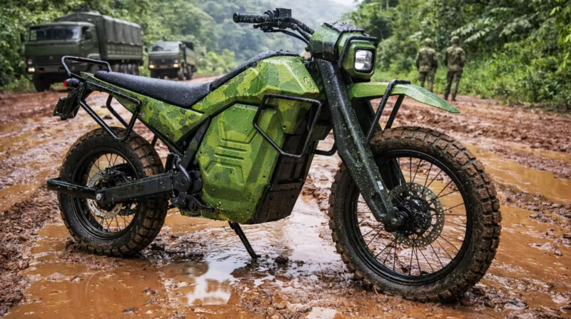 NorthForge Dispatch: la moto elettrica tattica canadese pensata per le missioni militari segrete [GALLERY]