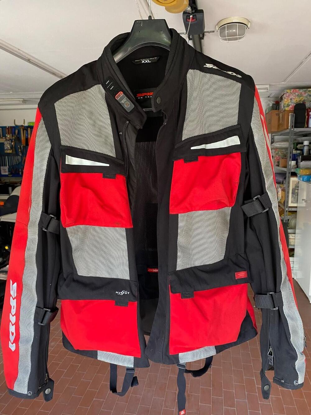 Giacca estiva con copri giacca impermeabile Spidi