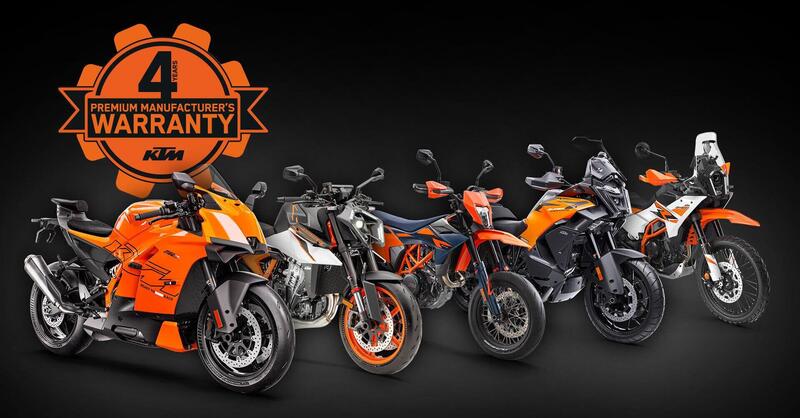 Quattro anni di garanzia possono bastare? La Premium ora vale per tutte le KTM da strada