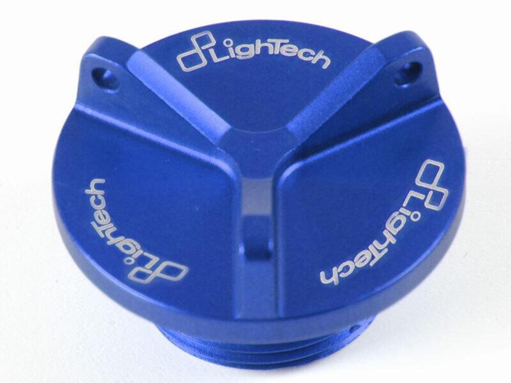 Tappo olio Y Lightech OIL007 cobalto per BMW