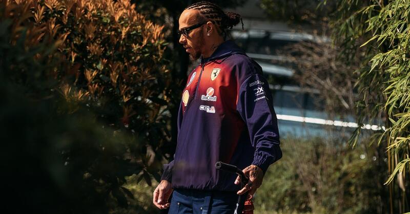 "Guidare questa Ferrari &egrave; un vero piacere, non vedo l&rsquo;ora di provala": Hamilton sogna il podio in Cina con l'ala Macarena 