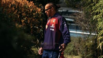 "Guidare questa Ferrari &egrave; un vero piacere, non vedo l&rsquo;ora di provala": Hamilton sogna il podio in Cina con l'ala Macarena 