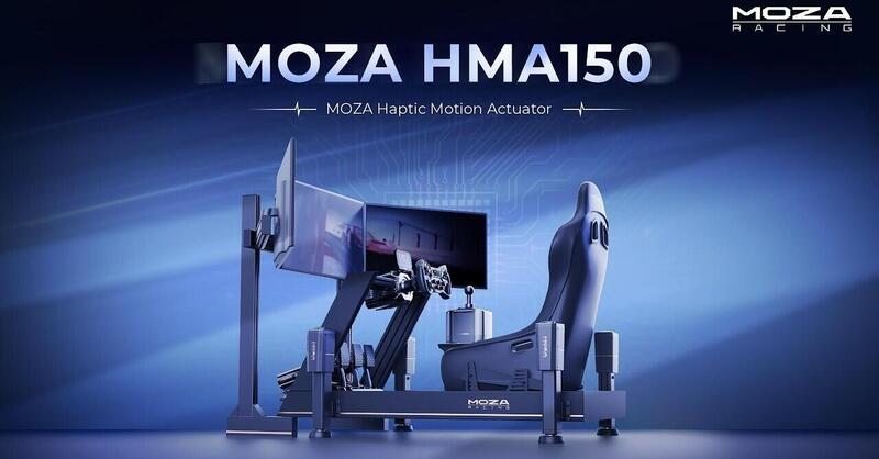 MOZA rivoluziona il simracing: arrivano HMA150, Motion Manager e Racing Lab