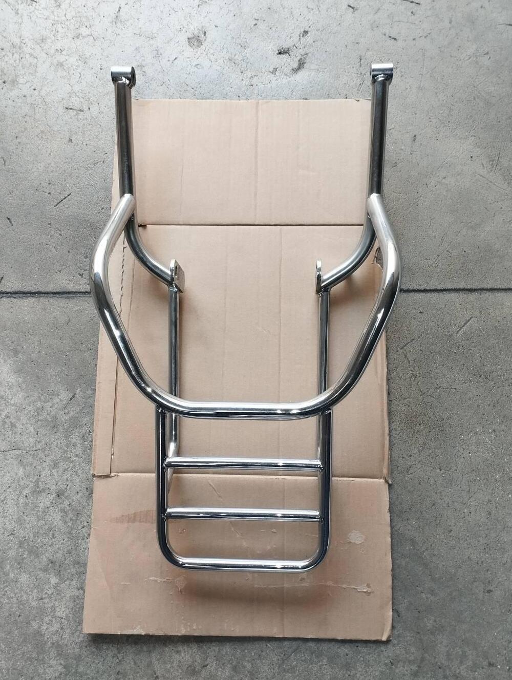 Porta Pacchi Cromato Moto Guzzi V7