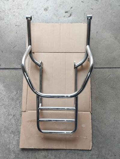 Porta Pacchi Cromato Moto Guzzi V7