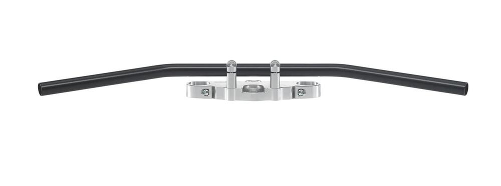 Manubrio Drag Bar 1" Largo 81cm nero, con fossette 