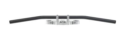 Manubrio Drag Bar 1" Largo 81cm nero, con fossette 
