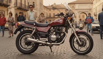 Honda Nighthawk 450 d'epoca