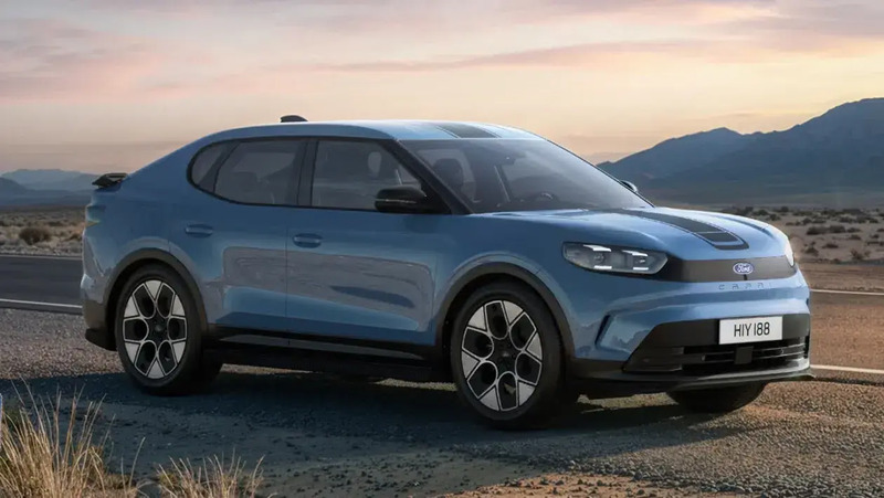 Ford Capri Collection: la nuova edizione speciale dell&rsquo;elettrica sfoggia un look da Touring Car con un maxi alettone