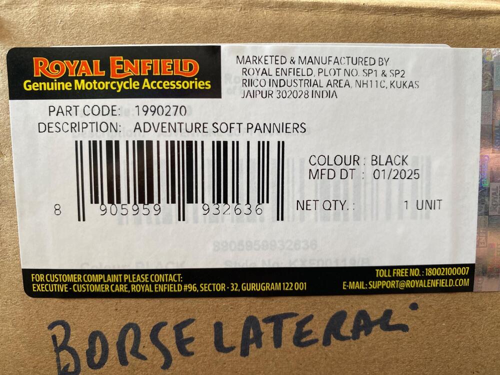 Borse laterali Guerrilla 450 Royal Enfield (2)