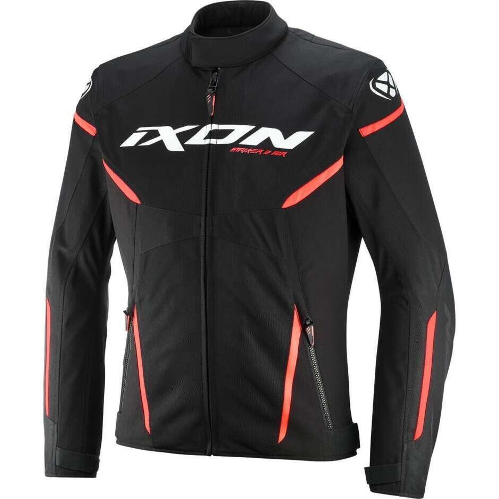 Giacca Moto Estiva Ixon Striker 2 Air WP Nero Bian