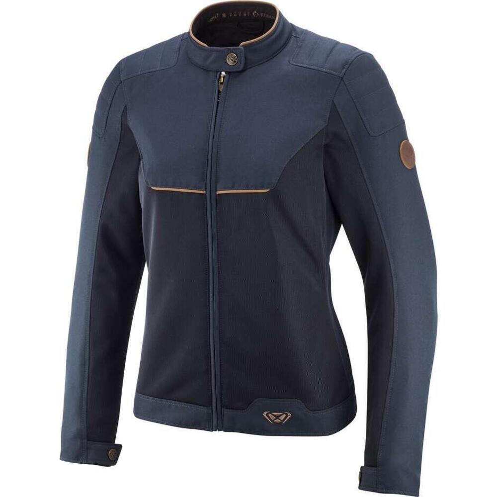 Giacca Moto Donna Estiva Ixon Cornet Lady Navy Mar
