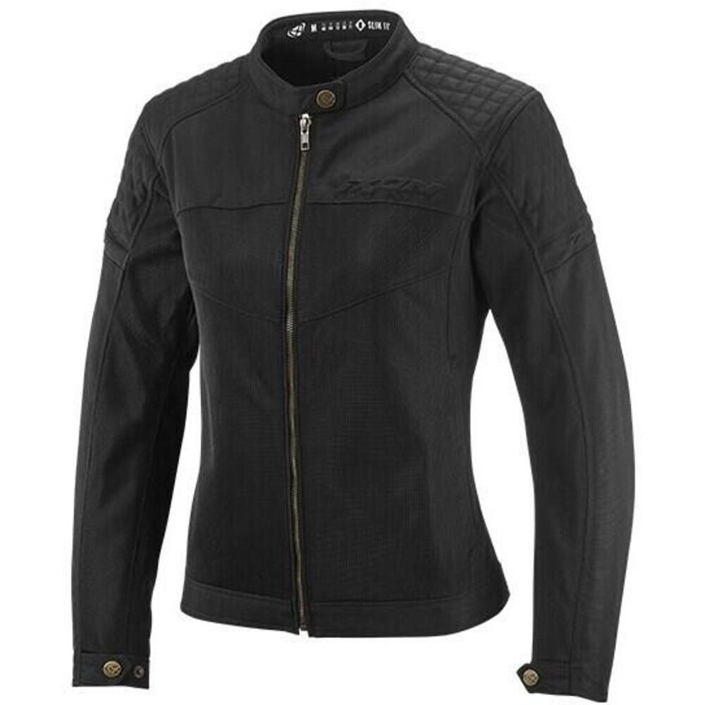 Giacca Moto Donna Estiva Ixon Ozcan Lady Nero