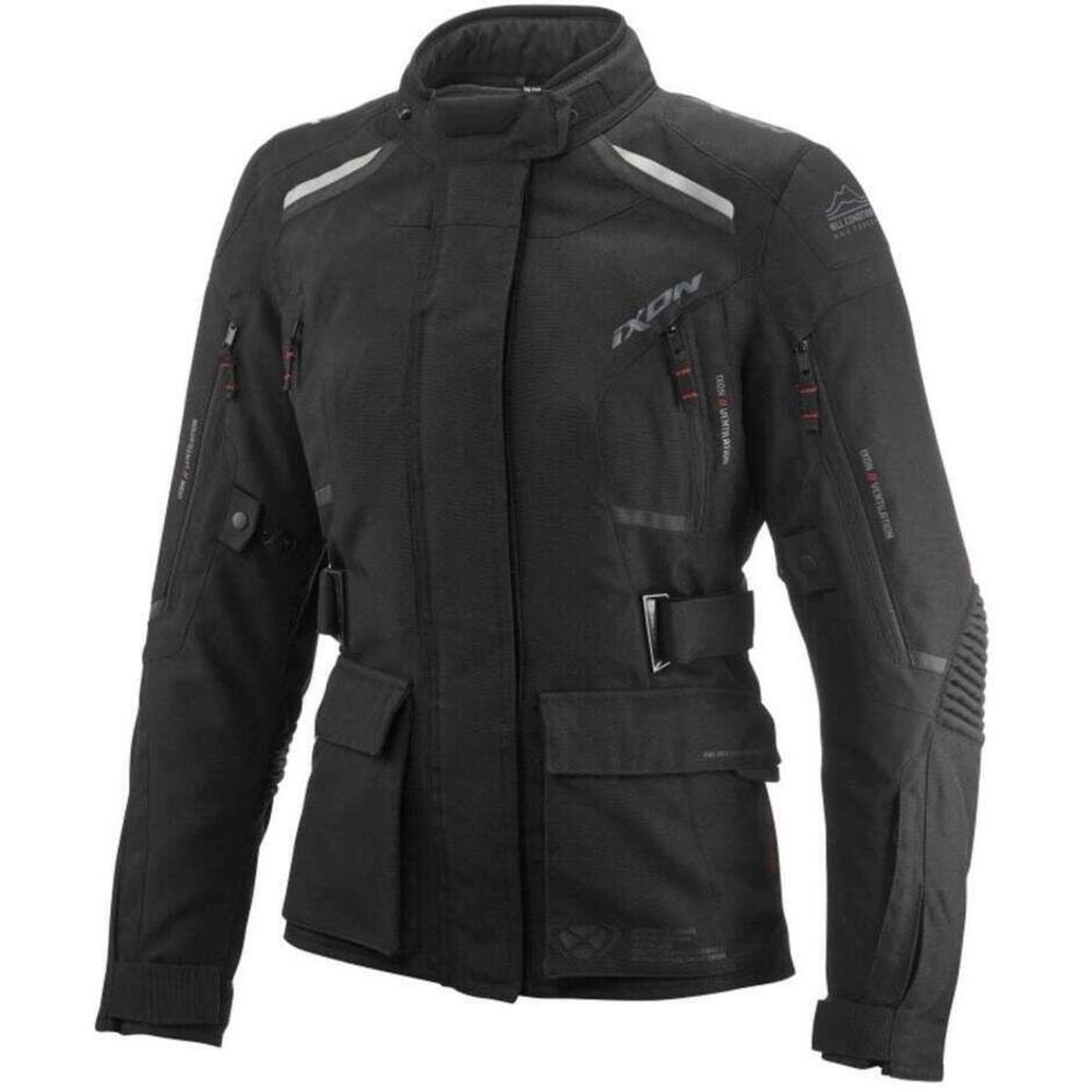 Giacca Moto Donna Ixon Midgard Lady Nero