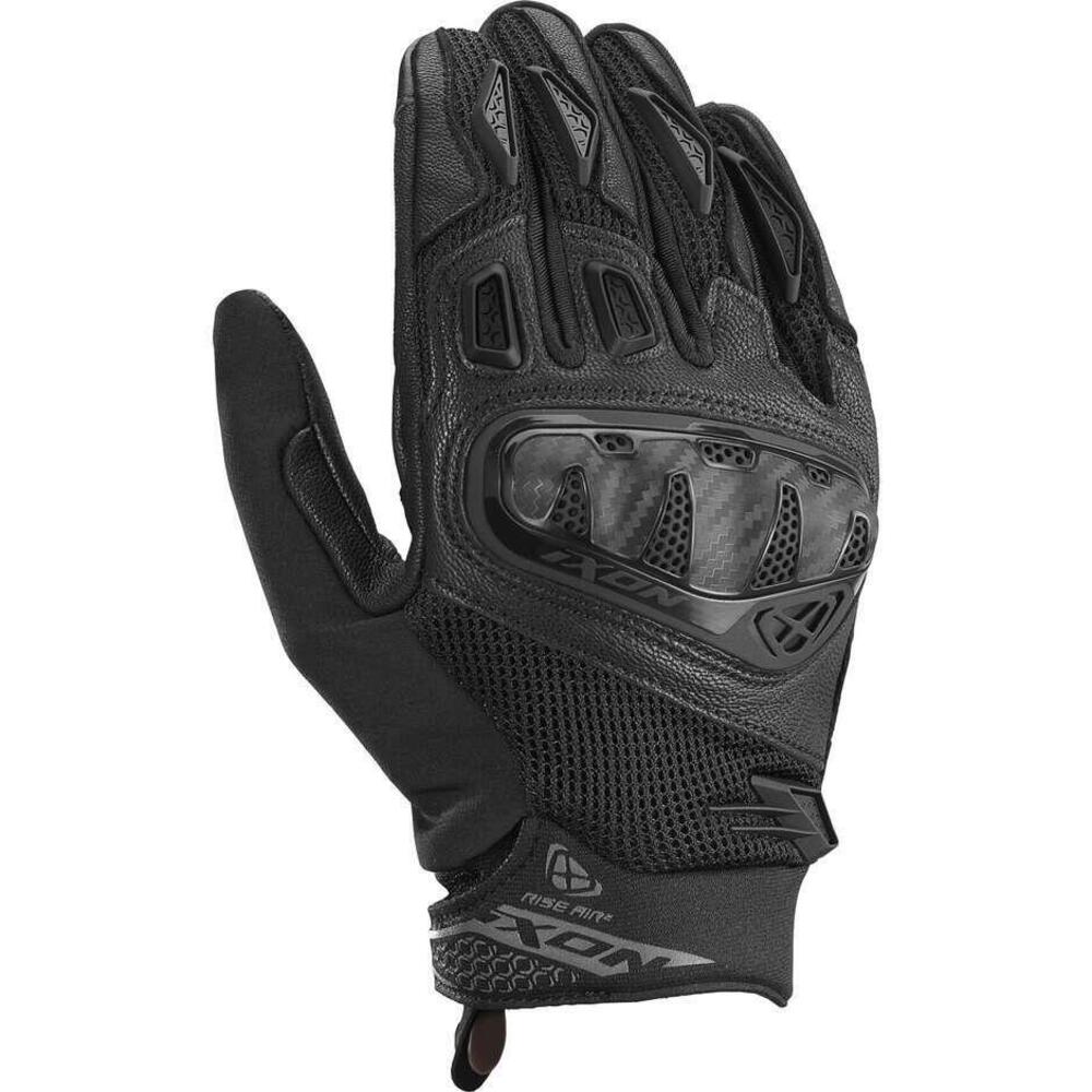 Guanti Moto Donna Estivi Ixon Rise Air 2 Nero