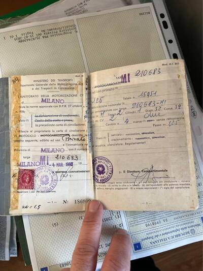 Rumi rumi 125 d'epoca