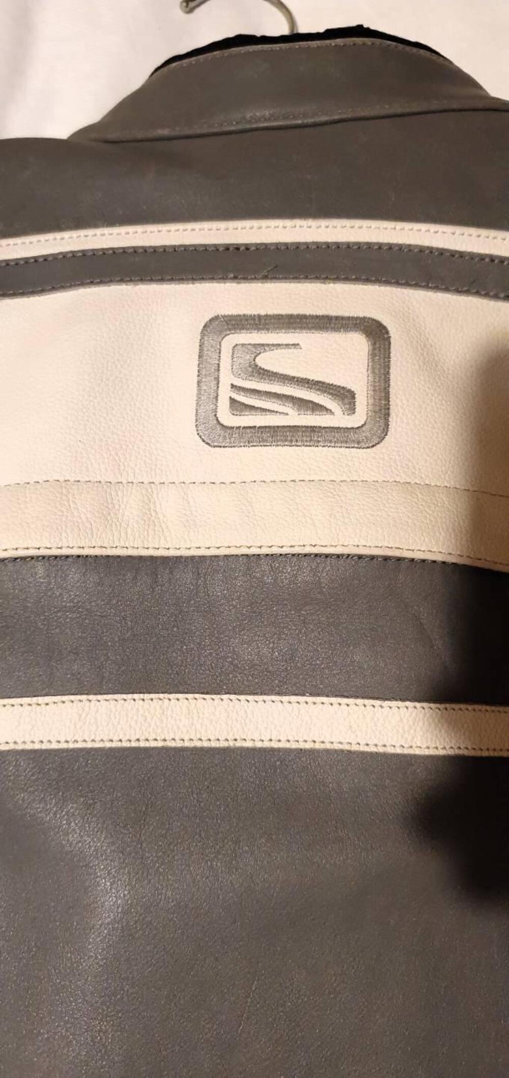 Giacca moto in pelle Scott (3)