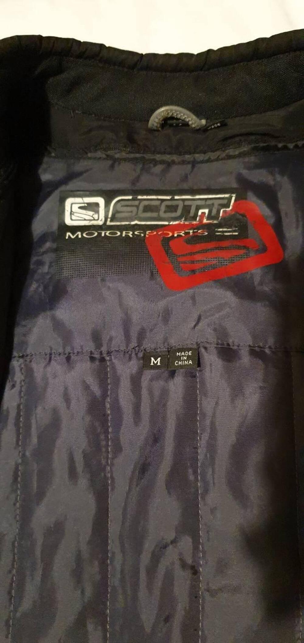 Giacca moto in pelle Scott (9)