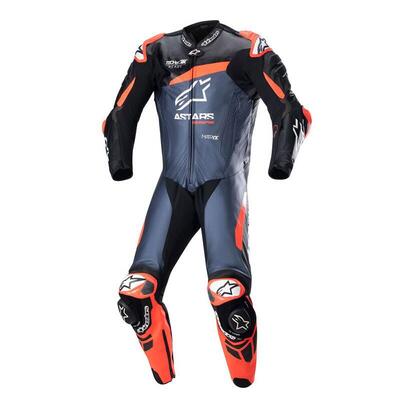Tuta moto pelle intera Alpinestars GP PLUS V4 Nero