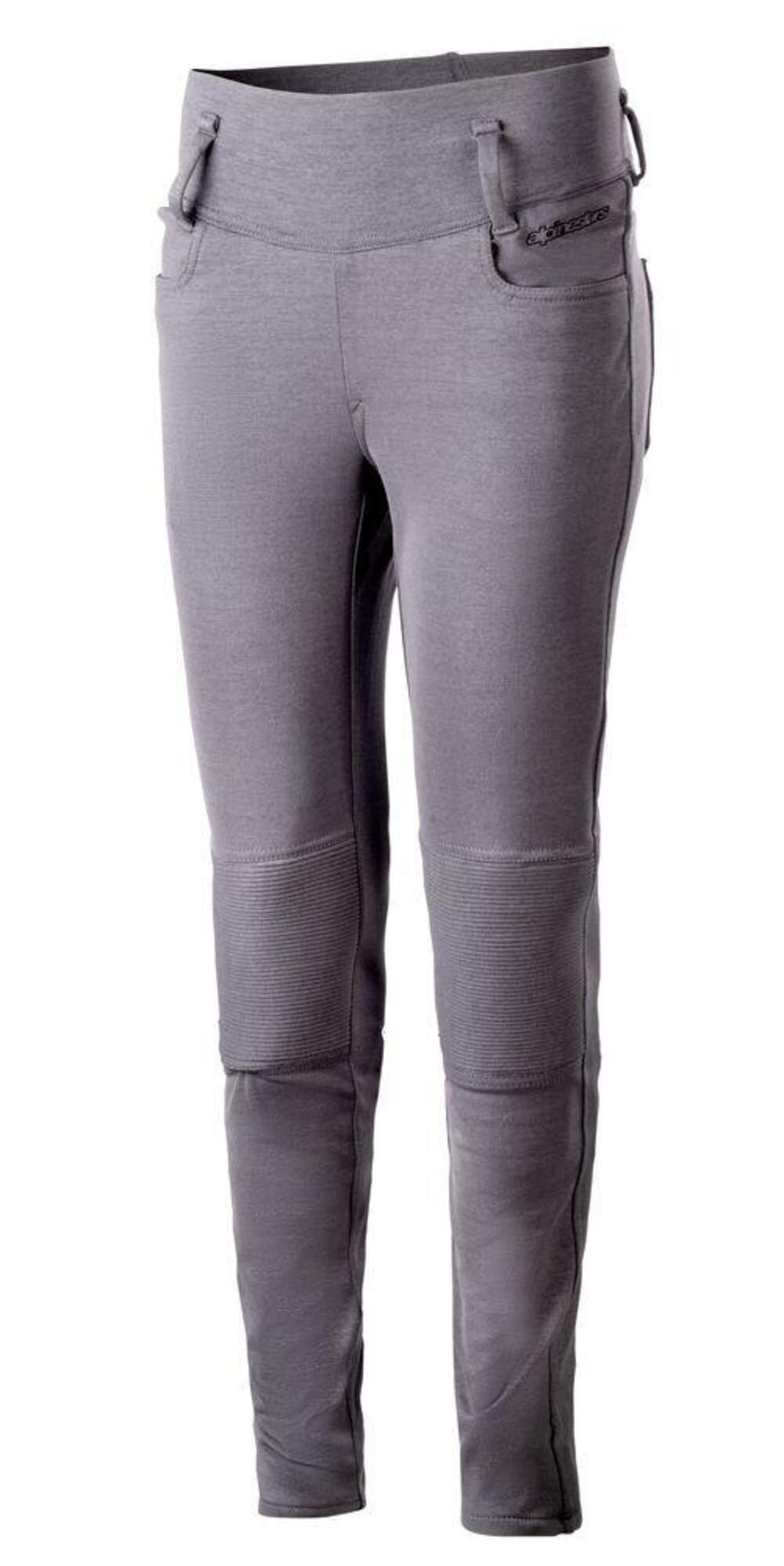 Leggins moto donna Alpinestars BANSHEE Grigio mela