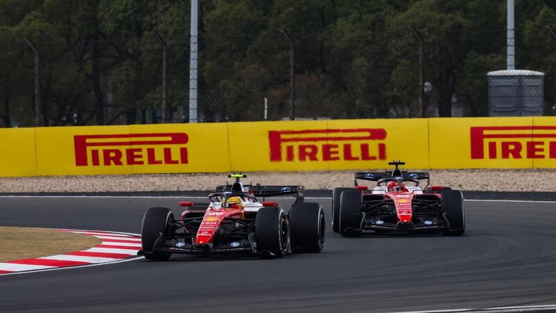 Leclerc applaude Hamilton dopo il duello Ferrari in Cina: &ldquo;Battaglia dura ma leale, il podio lo meritava lui&rdquo;