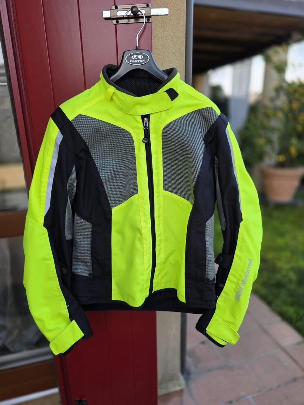 Giacca gialla neon BMW Motorrad AirShell (2)