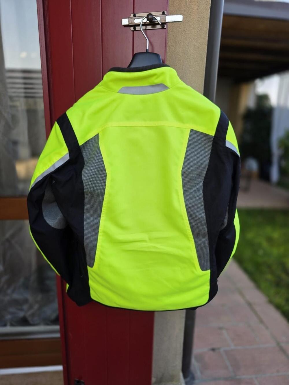 Giacca gialla neon BMW Motorrad AirShell (4)