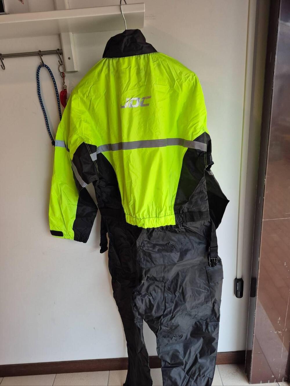 Tuta antipioggia con cerniera Jdc (5)