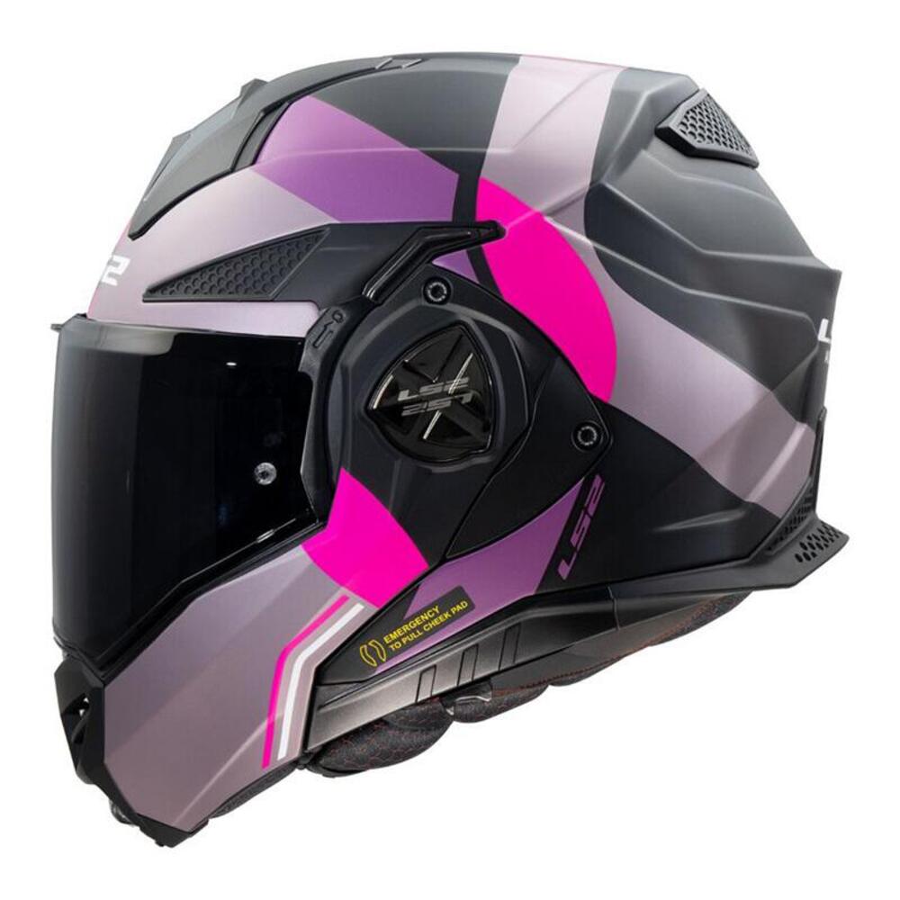 casco modulare LS2 FF901 Advant X Ultra viola opac