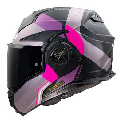 casco modulare LS2 FF901 Advant X Ultra viola opac