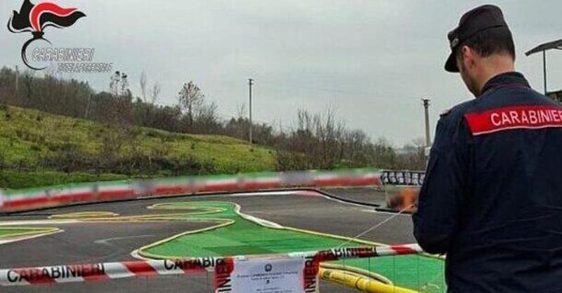 Pista asfaltata abusiva su area vincolata: scoperto circuito illegale, tre denunciati in Irpinia