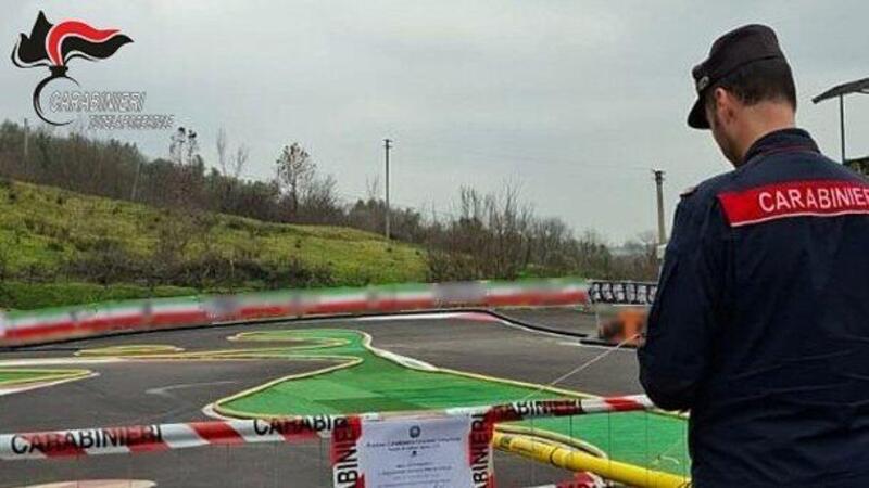 Pista asfaltata abusiva su area vincolata: scoperto circuito illegale, tre denunciati in Irpinia