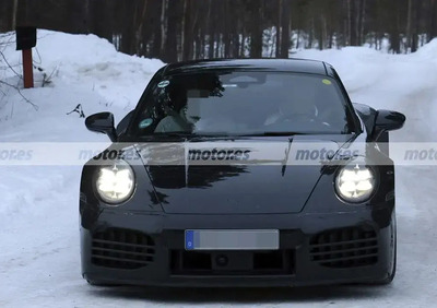 Porsche 911 Turbo Touring: prototipi sulla neve per la 911 più misteriosa della gamma