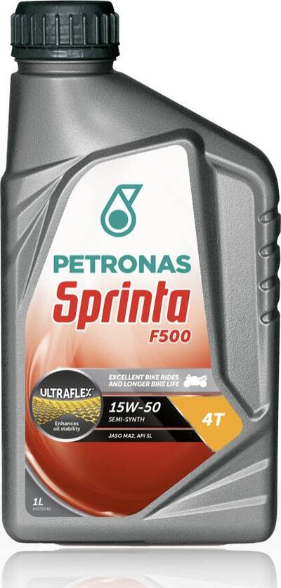 Olio motore lubrificante Petronas SPRINTA F500 15W 
