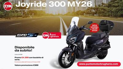Sym Joyride 300 (2025 - 26) nuova