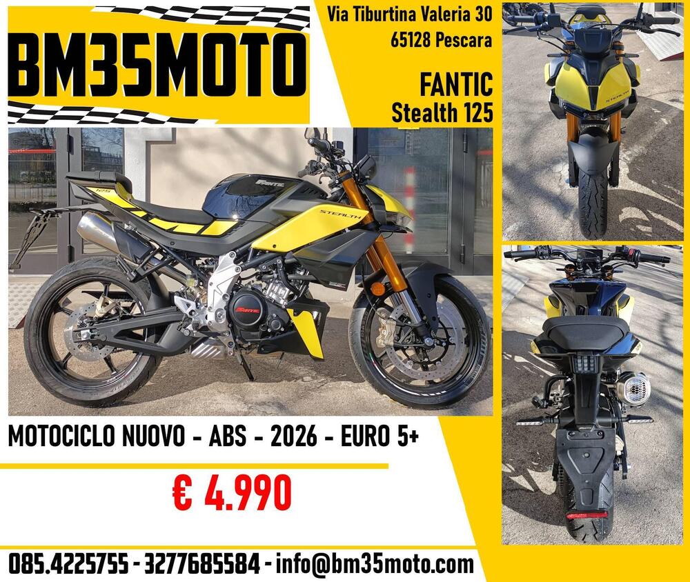 Fantic Motor Stealth 125 (2025 - 26)