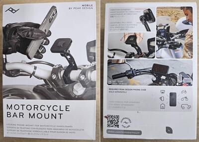 Porta telefono per moto o scooter Peack Design