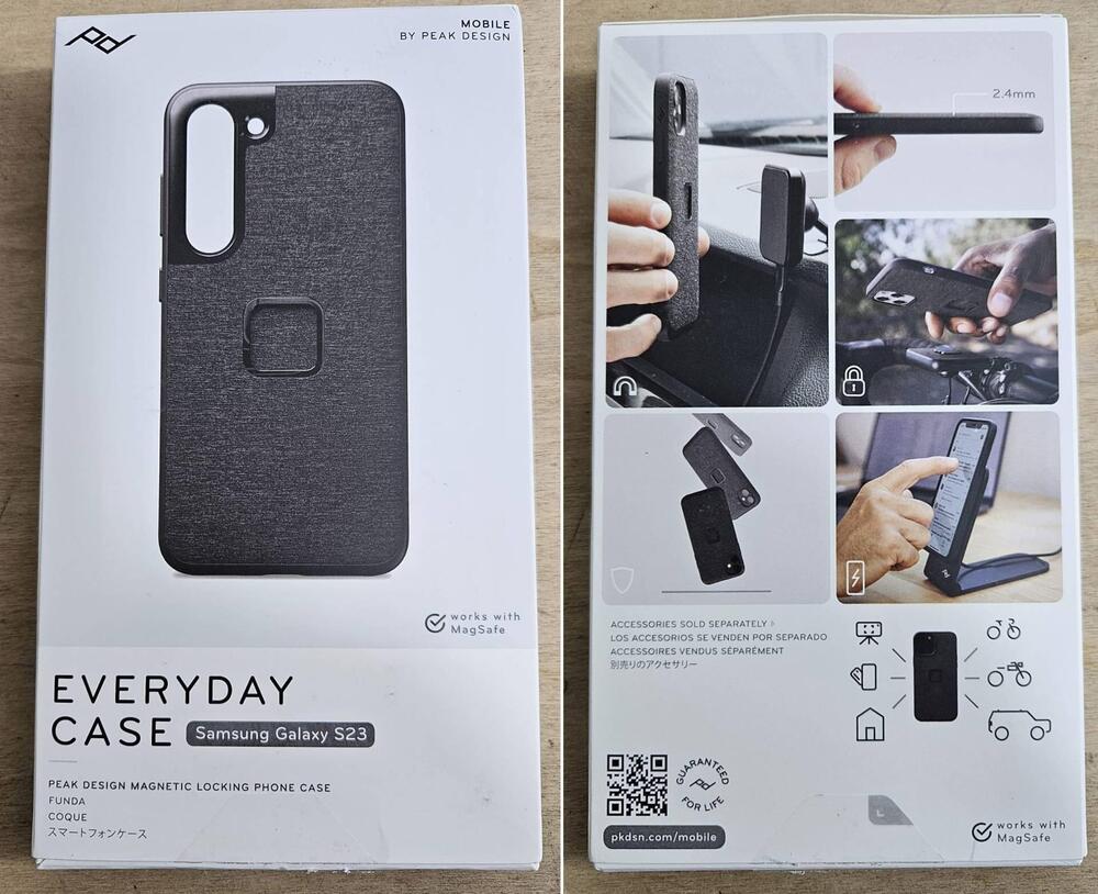 Porta telefono per moto o scooter Peack Design (2)