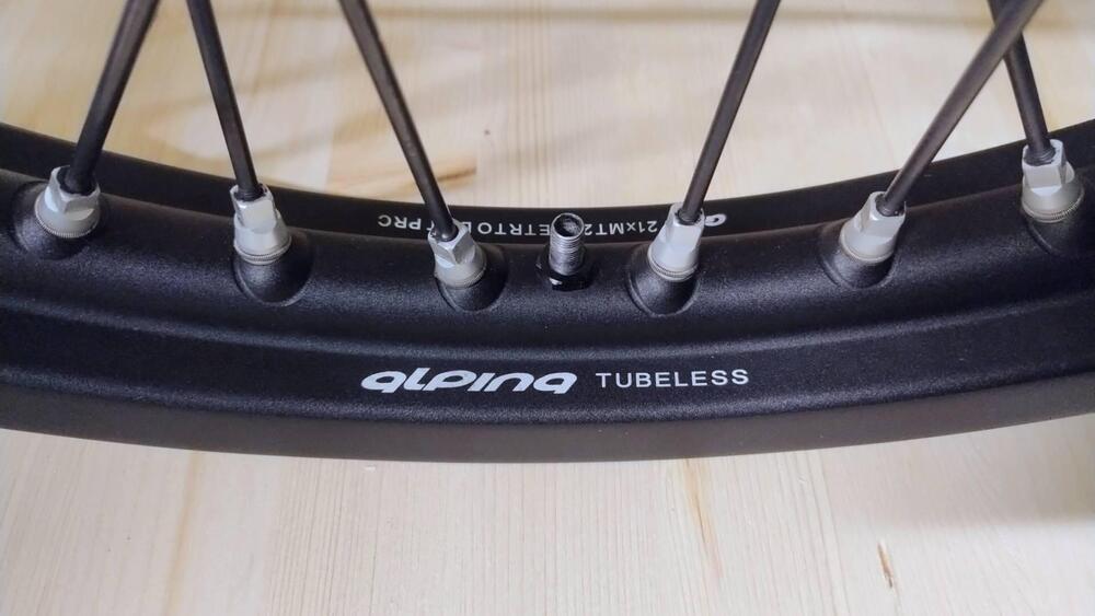 Cerchi Alpina Tubeless Africa Twin 1000 e 1100 Alpina Raggi