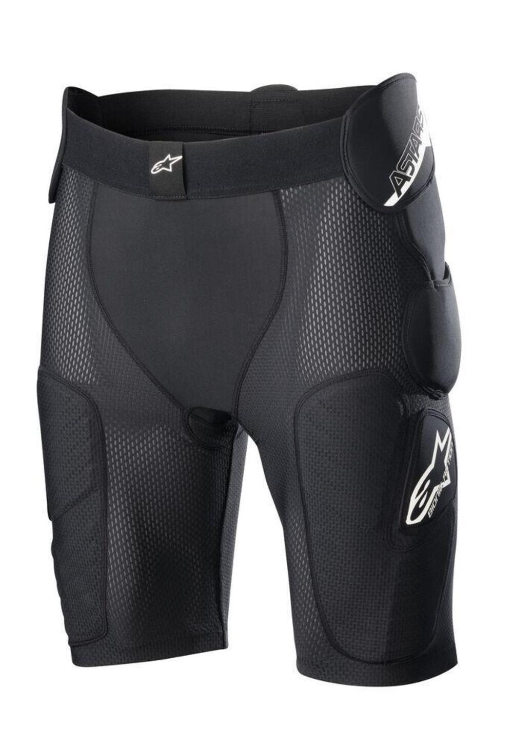 Pantaloncini protettivi Alpinestars BIONIC Nero