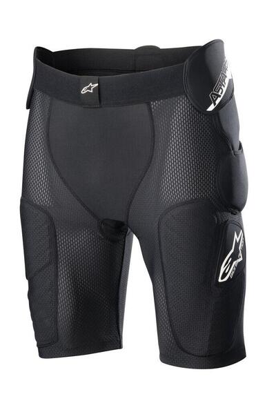 Pantaloncini protettivi Alpinestars BIONIC Nero