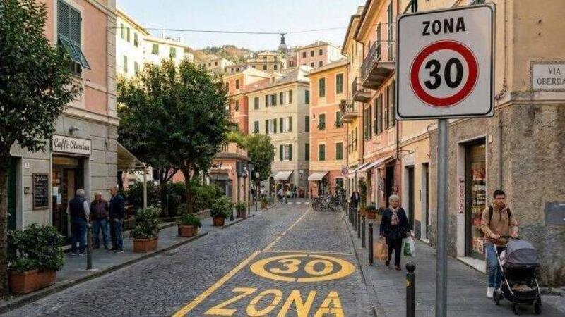 Zona 30 a Genova: ecco dove scattano i nuovi limiti