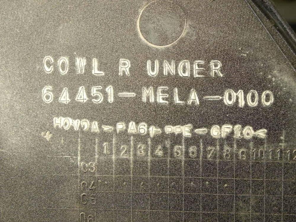 Carena lato dx Honda CBR1000 RR Fireblade (n.311) (10)