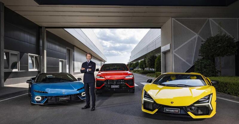 Lamborghini dice no all'elettrica: il quarto modello sar&agrave; ibrido plug‑in e arriver&agrave; nel 2030