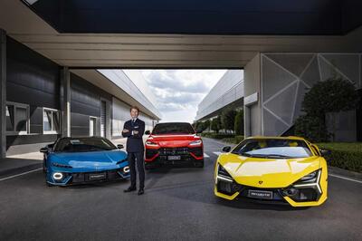 Lamborghini dice no all'elettrica: il quarto modello sar&agrave; ibrido plug‑in e arriver&agrave; nel 2030