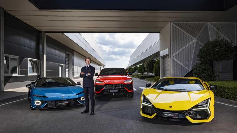 Lamborghini dice no all'elettrica: il quarto modello sar&agrave; ibrido plug‑in e arriver&agrave; nel 2030